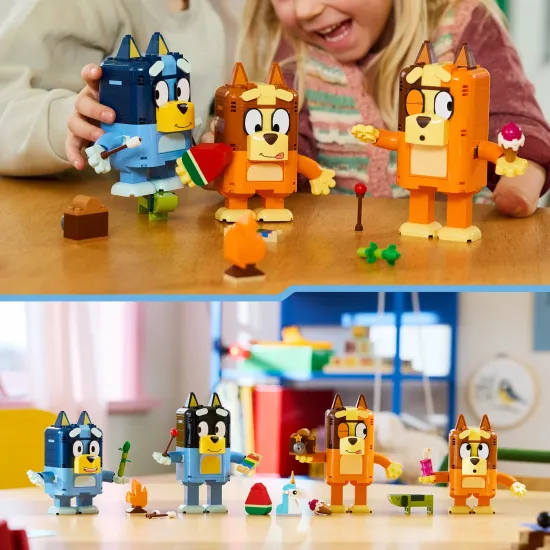 LEGO Bluey 11217 Bluey a její rodinka z kostek