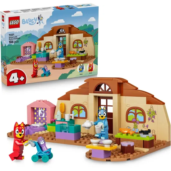 LEGO Bluey 11221 Rusty, Bluey a škola