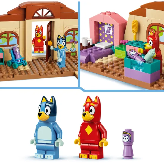 LEGO Bluey 11221 Rusty, Bluey a škola