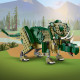 LEGO® Creator 3 v 1 modely: T-Rex, Triceratops a Pterodaktyl v akci – dokonalá stavebnice pro milovníky dinosaurů.