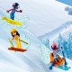 Lyžařský resort LEGO® Friends – zasněžený svah, kavárna s horkou čokoládou, snowboardy, lyže a tajná jeskyně