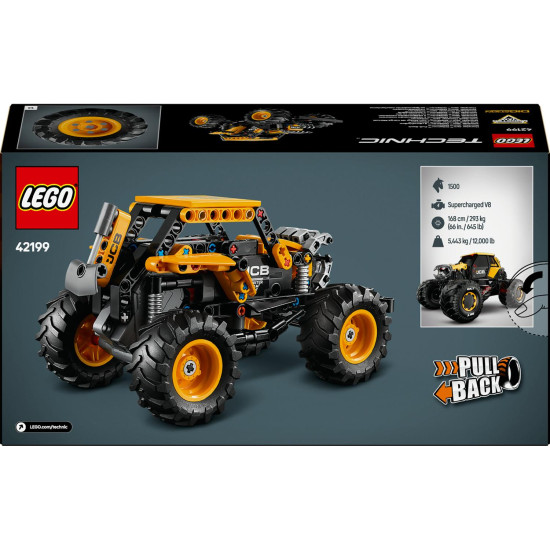 LEGO TECHNIC Monster Jam™ DIGatron™ s natahovacím motorem