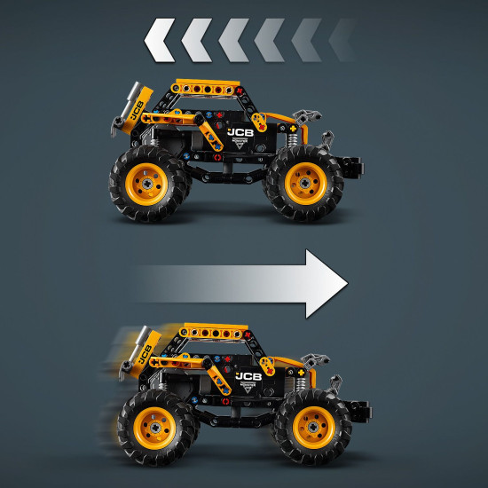 LEGO TECHNIC Monster Jam™ DIGatron™ s natahovacím motorem