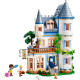 LEGO Friends Stylový hotel na zámku s francouzským designem, luxusním apartmánem s vanou na nožičkách, zimní zahradou, recepcí a tajemným podkrovím plným historických artefaktů. 