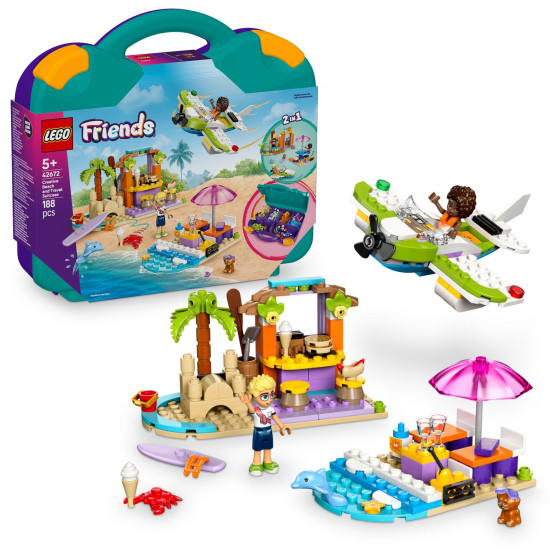 LEGO Friends Kreativní plážový a cestovní kufřík