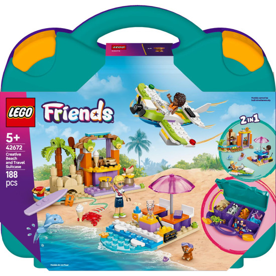 LEGO Friends Kreativní plážový a cestovní kufřík