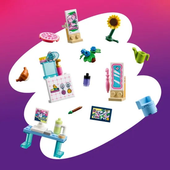LEGO Friends 42697 Kreativní kufřík a domeček pro panenky