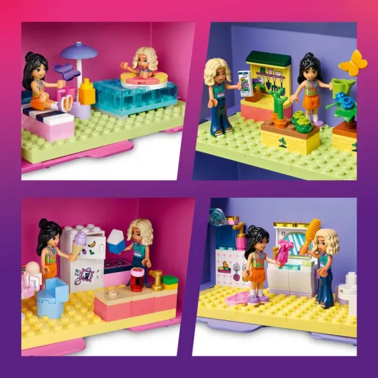LEGO Friends 42697 Kreativní kufřík a domeček pro panenky