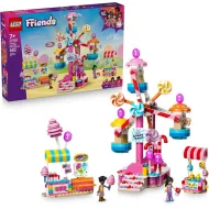 LEGO Friends 42700 Kolotoč se sladkostmi a cupcaky