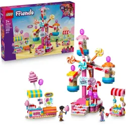LEGO Friends 42700 Kolotoč se sladkostmi a cupcaky