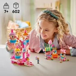 LEGO Friends 42700 Kolotoč se sladkostmi a cupcaky