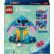 LEGO® Disney Stitch pro hraní a vystavení s pohyblivýma ušima, otáčející se hlavou, sestavitelným zmrzlinovým kornoutem a květinou. Ideální dárek pro fanoušky pohádky Lilo a Stitch.