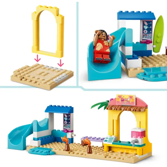 LEGO Disney 43280 Zábava na pláži s Lilo a Stitchem