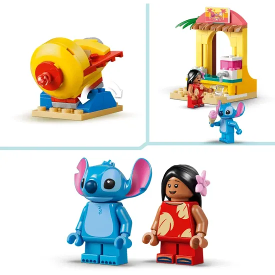 LEGO Disney 43280 Zábava na pláži s Lilo a Stitchem