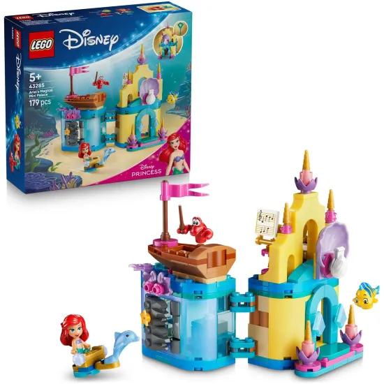 LEGO Disney 43285 Ariel a její kouzelný miniaturní palác