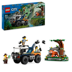 LEGO City Terénní vůz na průzkum džungle