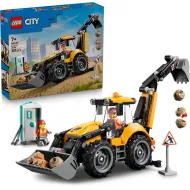 LEGO CITY 60480 Žlutý nakladač s rýpadlem