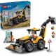 LEGO CITY 60480 Žlutý nakladač s rýpadlem