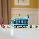 LEGO Já, padouch 4 75581 Mimoni a jejich hudební párty autobus – kreativní stavebnice s otevíracím autobusem, párty vybavením a 4 figurkami Mimoňů včetně Mega Mimoňa Gusa.