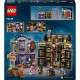 LEGO Harry Potter Šikmá ulička, Ollivanderův obchod LEGO, Madame Malkinová LEGO, Harry Potter LEGO minifigurky, LEGO kouzla a kouzla, nákupní Šikmá ulička LEGO