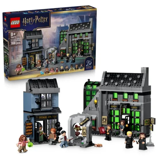 LEGO Harry Potter 76471 Kouzelnické obchody v Obrtlé ulici