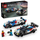 Toto dvojité balení LEGO Speed ​​Champions obsahuje autentické modely BMW M4 GT3 a M Hybrid V8, které si zamilují kluci, holky i dospělí sběratelé.