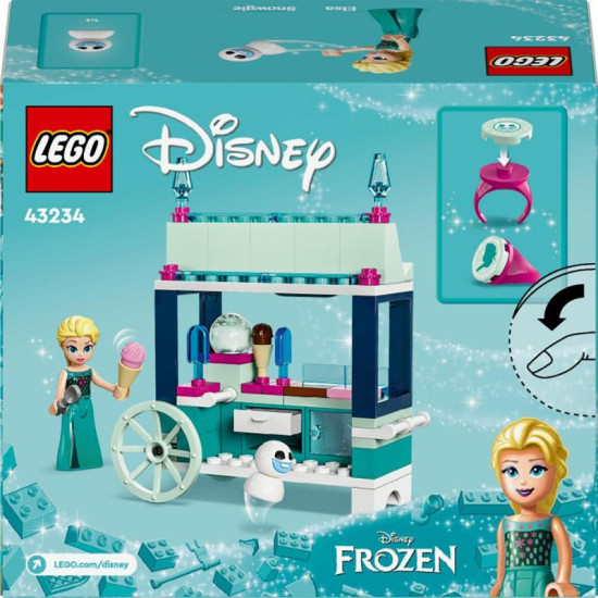 Postavte si vlastní pohádkový stánek se zmrzlinami s Lego Friends Elsa a dobroty z Ledového království.