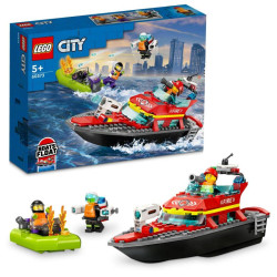 LEGO City Hasičská záchranná loď a člun