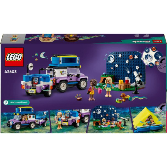 Postavte si vlastní karavan na pozorování hvězd s Lego Friends Karavan na pozorování hvězd.