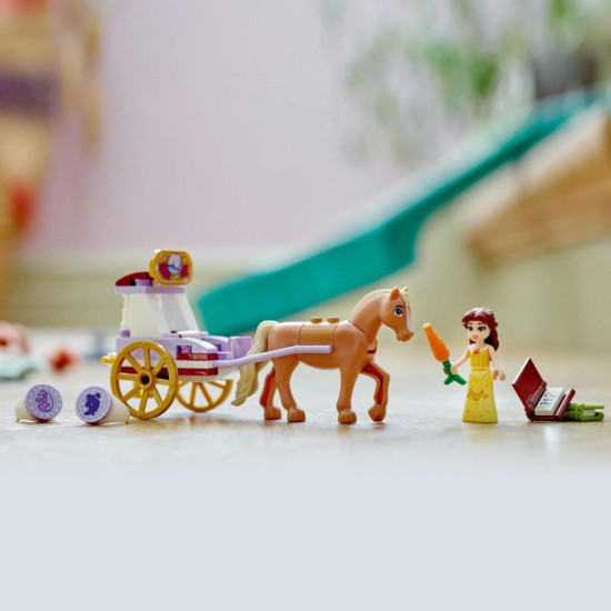 Postavte si vlastní pohádkový kočár s koníkem s Lego Friends Bella a pohádkový kočár s koníkem.