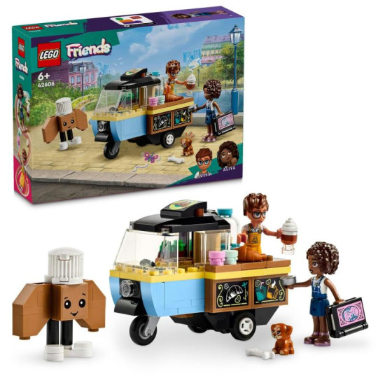 Stavebnice Lego Friends Pojízdný stánek s pečivem.