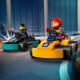 Zahraj si napínavou soutěž s těmito motokárami a jejich závodníky s LEGO City Motokáry s řidiči.
