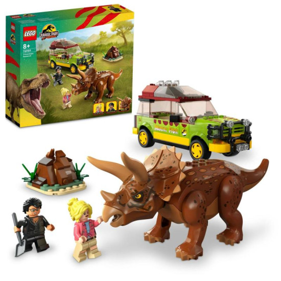 Pojď s námi na průzkum triceratopse s LEGO City Zkoumání triceratopse.