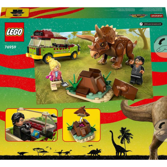 Pojď s námi na průzkum triceratopse s LEGO City Zkoumání triceratopse.