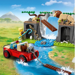 LEGO City Záchranářský teréňák do divočiny