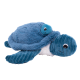 Modrá plyšová hračka Želva Maminka a miminko Déglingos