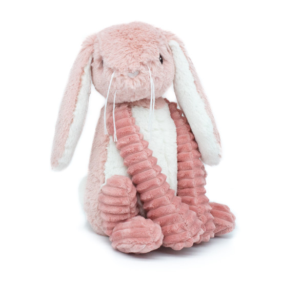 Růžová plyšová hračka králíček Déglingos