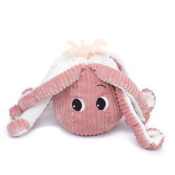 Plyšová chobotnice Maminka a miminko Růžová