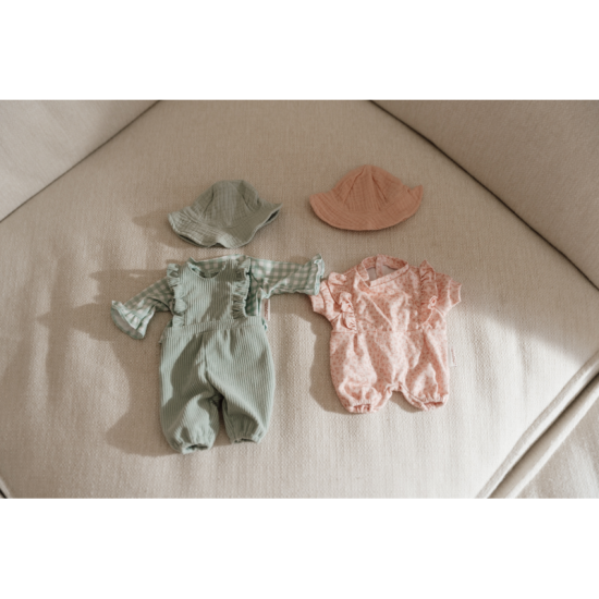 Oblečení pro panenku Baby Pink Floral od Little Dutch 