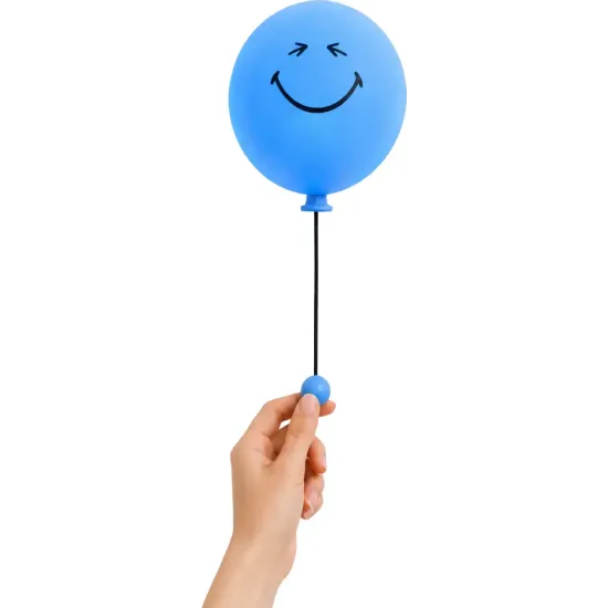 Dětské noční světlo MOB Bubbly Light Smiley World modrá