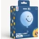 Dětské noční světlo MOB Bubbly Light Smiley World modrá