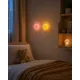Dětské noční světlo MOB Bubbly Light Smiley World modrá