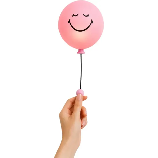 Dětské noční světlo MOB Bubbly Light Smiley World růžová