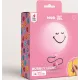 Dětské noční světlo MOB Bubbly Light Smiley World růžová
