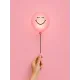 Dětské noční světlo MOB Bubbly Light Smiley World růžová