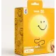 Dětské noční světlo MOB Bubbly Light Smiley World žlutá