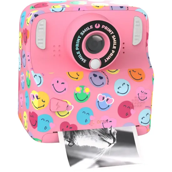 Dětský fotoaparát MOB Pixismiley Printing Camera růžová