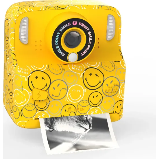 Dětský fotoaparát MOB Pixismiley Printing Camera žlutá
