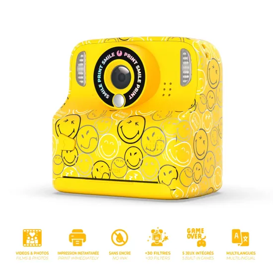 Dětský fotoaparát MOB Pixismiley Printing Camera žlutá