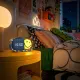 Dětský budík a noční světlo MOB Dreamy Clock Smiley modrá